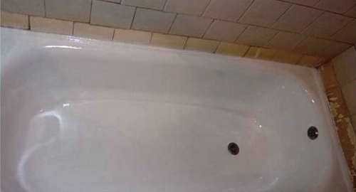 Реставрация ванны жидким акрилом | Корсаков