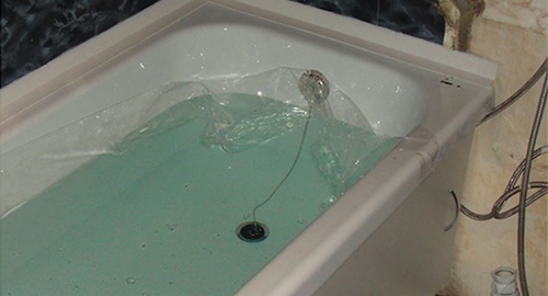 Установкой акрилового вкладыша | Корсаков